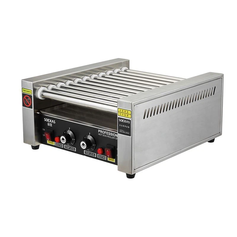 Hot-Dog-Roller aus Edelstahl